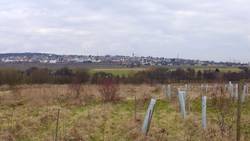 Diedenbergen von der ICE-Trasse
Über den Weilbach südlich Diedenbergen Diedenbergen von der ICE-Trasse
Über den Weilbach südlich Diedenbergen